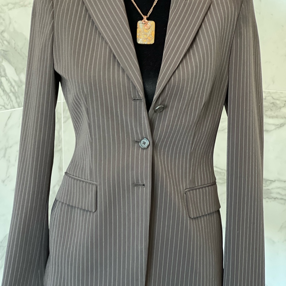 Tahari  Pinstripe Suit - Picture 2 of 11